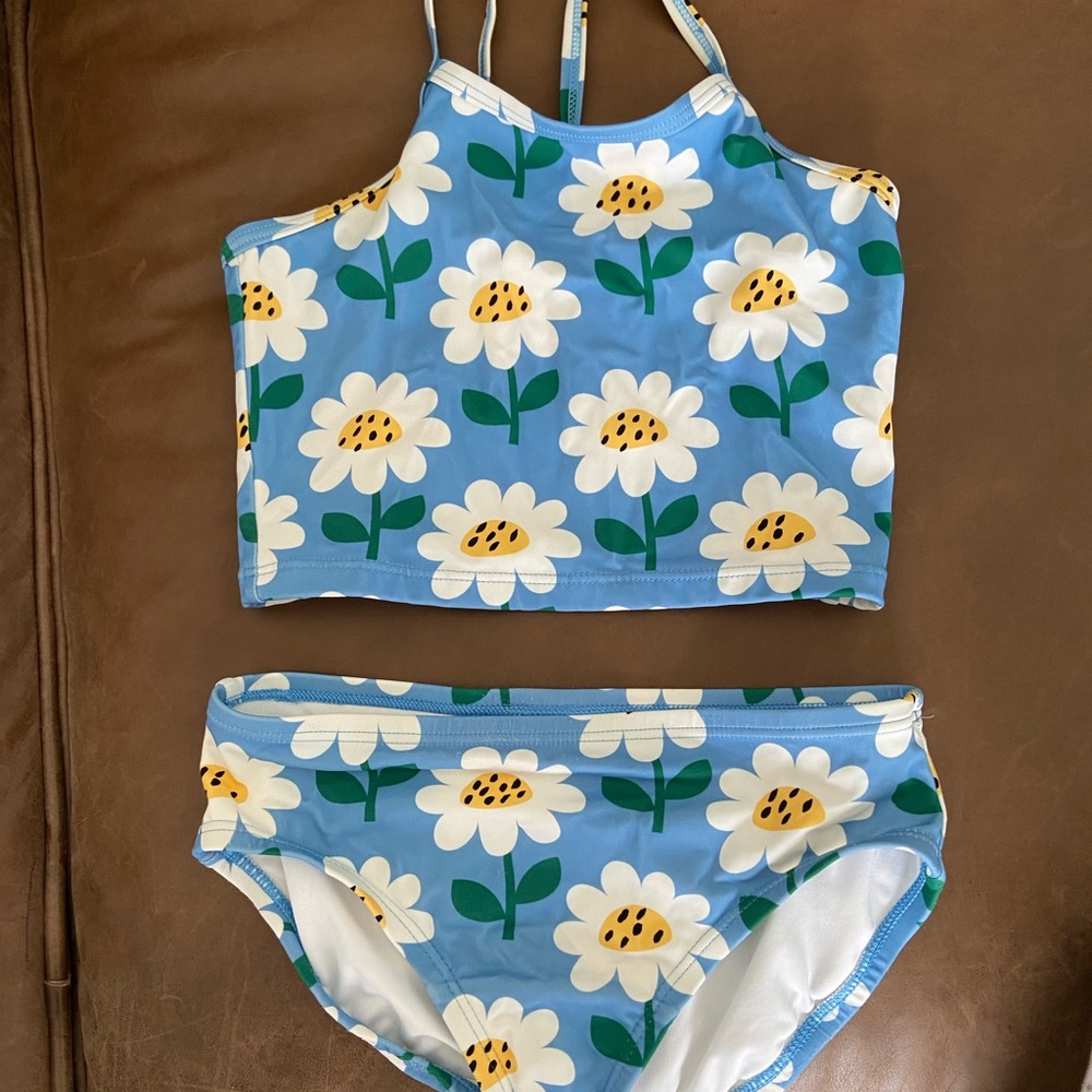 Hanna Anderson Daisy Swimsuit (girl 8)
